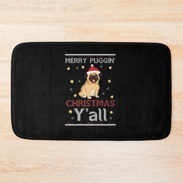 Item preview, MERRY PUGGIN CHRISTMAS Y ALL UGLY PATTERN designed and sold by sobriowslen.