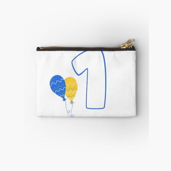 Item preview, 1st Birthday with Balloons designed and sold by UnicornTrinity.