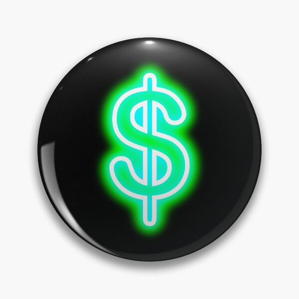 Item preview, Green Neon Dollar designed and sold by JayneMcAvaney.
