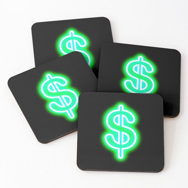 Item preview, Green Neon Dollar designed and sold by JayneMcAvaney.