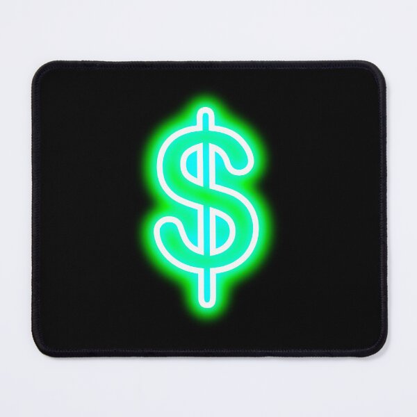 Item preview, Green Neon Dollar designed and sold by JayneMcAvaney.