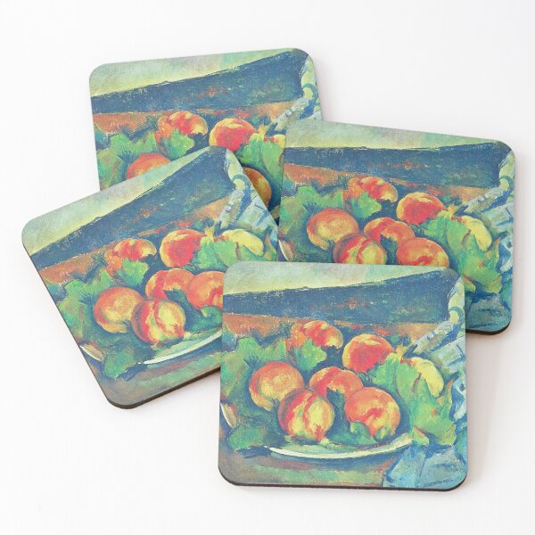 Item preview, Dish of peaches paul cezanne artwork draw  designed and sold by Golido.