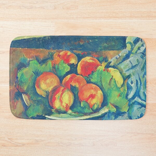 Item preview, Dish of peaches paul cezanne artwork draw  designed and sold by Golido.