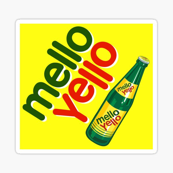 Mello Yello Stickers | Redbubble