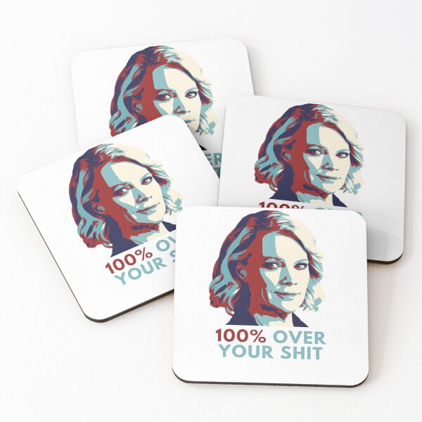 Item preview, 100% over your shit laura tingle Laura Tingle Slogan, Laura Tingle Australia, Laura Tingle Portrait , Politician ,  designed and sold by GaliaTati.