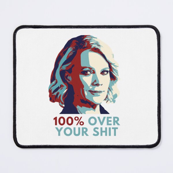 Item preview, 100% over your shit laura tingle Laura Tingle Slogan, Laura Tingle Australia, Laura Tingle Portrait , Politician , designed and sold by GaliaTati.