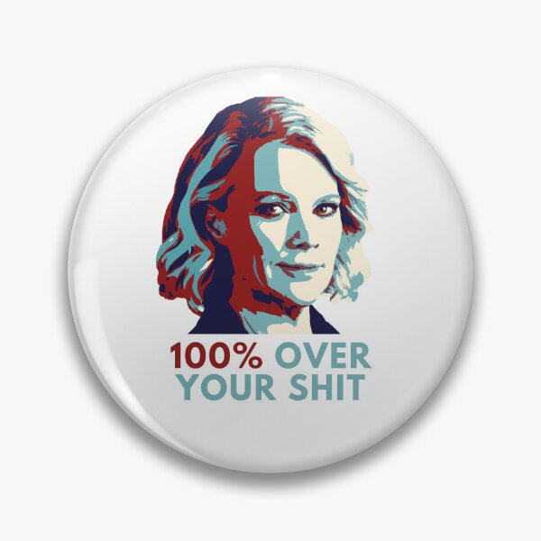 Item preview, 100% over your shit laura tingle Laura Tingle Slogan, Laura Tingle Australia, Laura Tingle Portrait , Politician ,  designed and sold by GaliaTati.