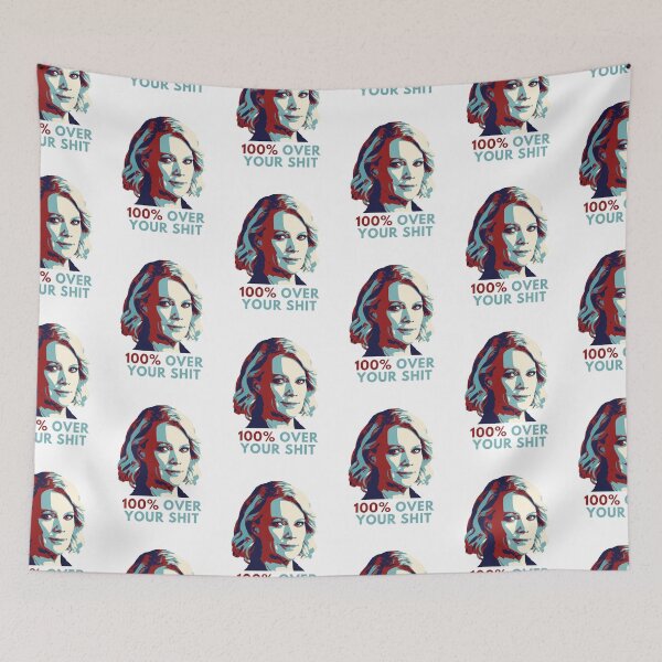 Item preview, 100% over your shit laura tingle Laura Tingle Slogan, Laura Tingle Australia, Laura Tingle Portrait , Politician ,  designed and sold by GaliaTati.