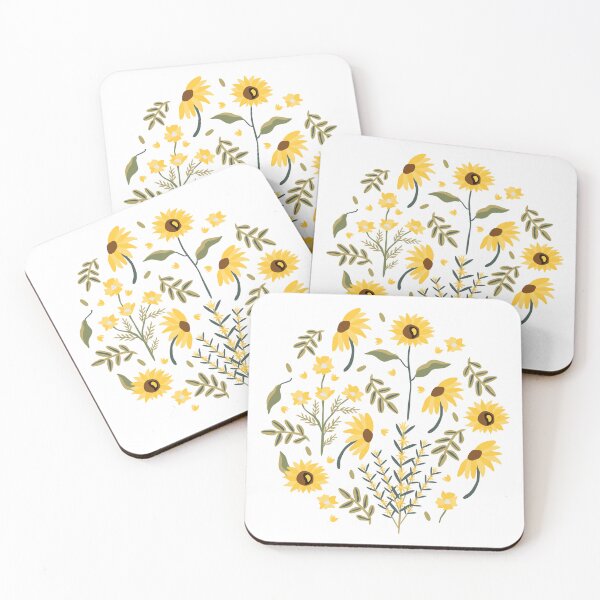 Item preview, Aesthetic sunflowers pattern designed and sold by jannta.