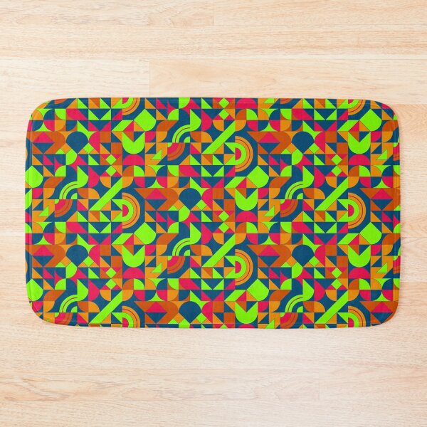 Item preview, geometric colorful patterns conceptual Art - Abstract Neo Geo graphic design designed and sold by Design Repo.