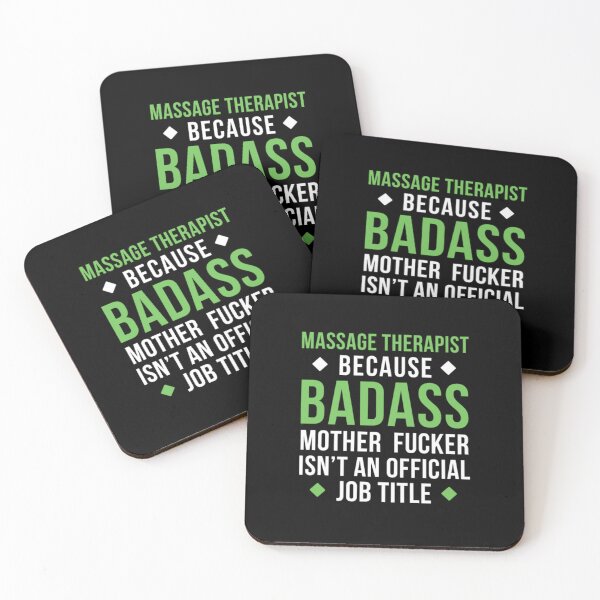 Item preview, Badass Massage Therapist Professions designed and sold by aryagiri.