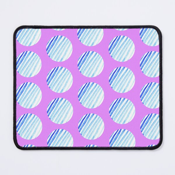 Item preview, lavender and blue circle pattern designed and sold by lausn.