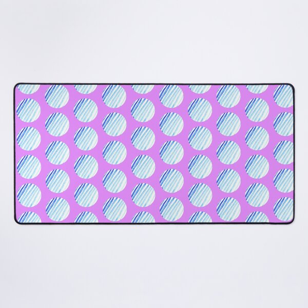 Item preview, lavender and blue circle pattern designed and sold by lausn.