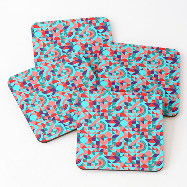 Item preview, geometric colorful patterns conceptual Art - Abstract Neo Geo graphic design designed and sold by Design Repo.