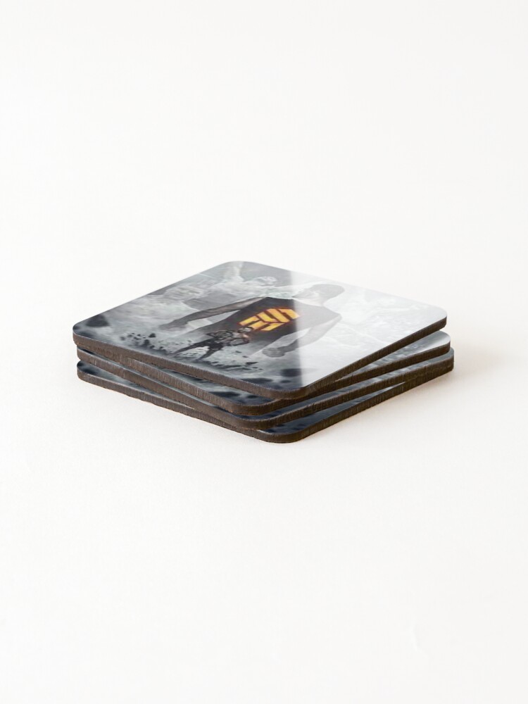 Thumbnail 4 of 5, Coasters (Set of 4), Stipe Miocic designed and sold by Balduino4.