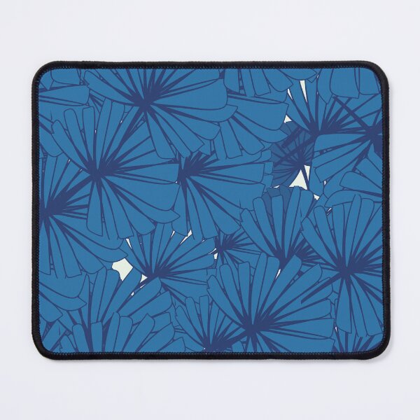 Item preview, Blue Saw Palmetto Tropical Leaves Pattern designed and sold by GraphicsClub.