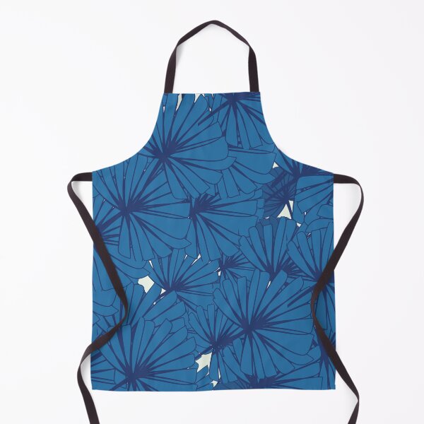 Item preview, Blue Saw Palmetto Tropical Leaves Pattern designed and sold by GraphicsClub.