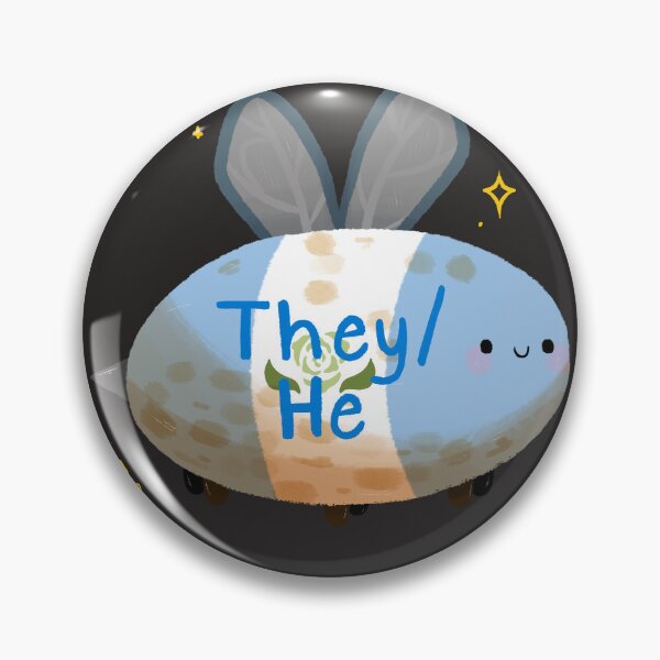 Item preview, Achillean they/he Bee  designed and sold by Smoltsuki.