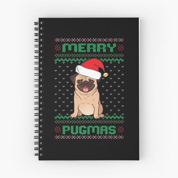 Item preview, MERRY PUGMAS PUG DOG SANTA HAT UGLY CHRISTMAS FUNNY QUOTE designed and sold by sobriowslen.
