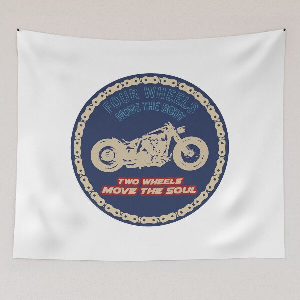 Item preview, Two Wheels Move The Soul  designed and sold by CheppYu4.