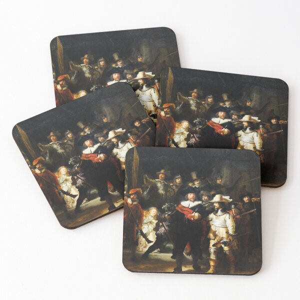 Item preview, The nightwatch rembrandt painting art  designed and sold by Golido.
