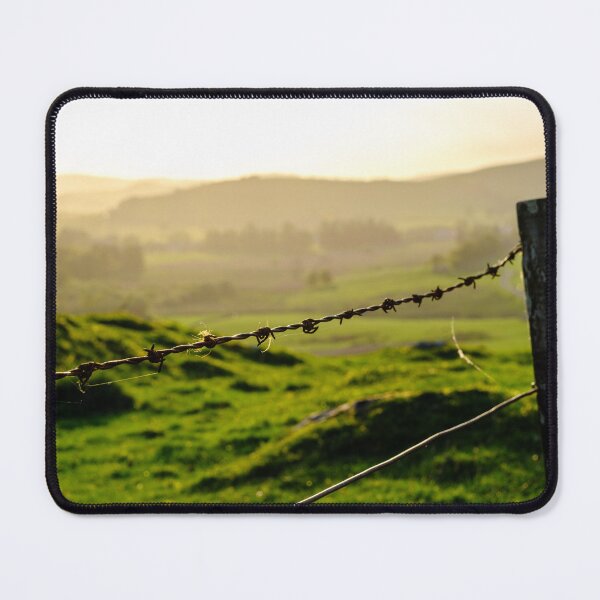 Item preview, Rolling Scottish Landscape With Fence In Foreground designed and sold by mrdoomits.