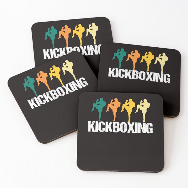 Item preview, Retro Kickboxer Vintage Fighter Kickboxing Martial Arts MMA designed and sold by TomGiantDesigns.