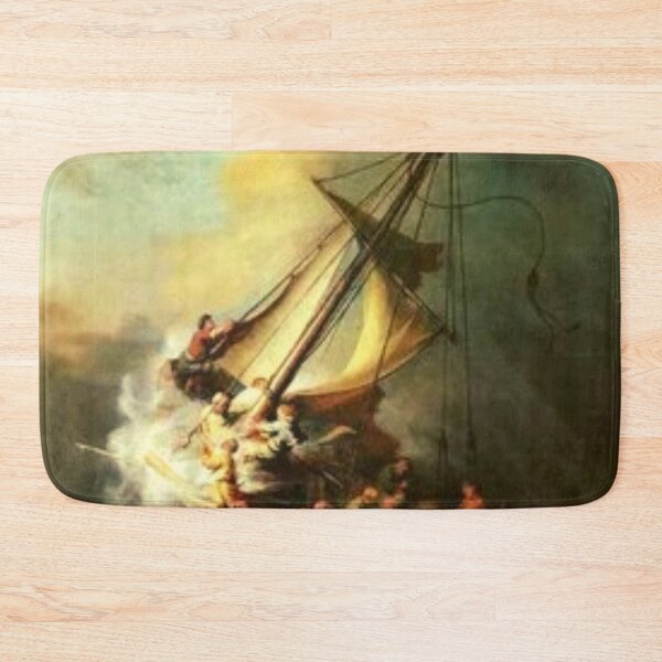 Item preview, The storm on the sea of galilee artwork poster  designed and sold by Golido.