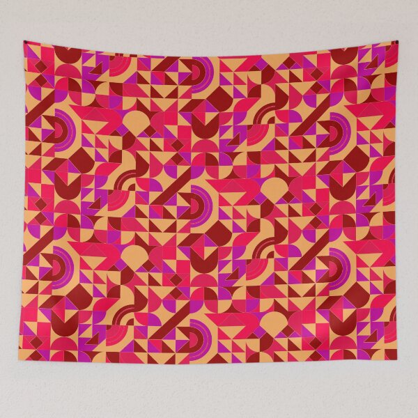 Item preview, geometric colorful patterns conceptual Art - Abstract Neo Geo graphic design designed and sold by Design Repo.