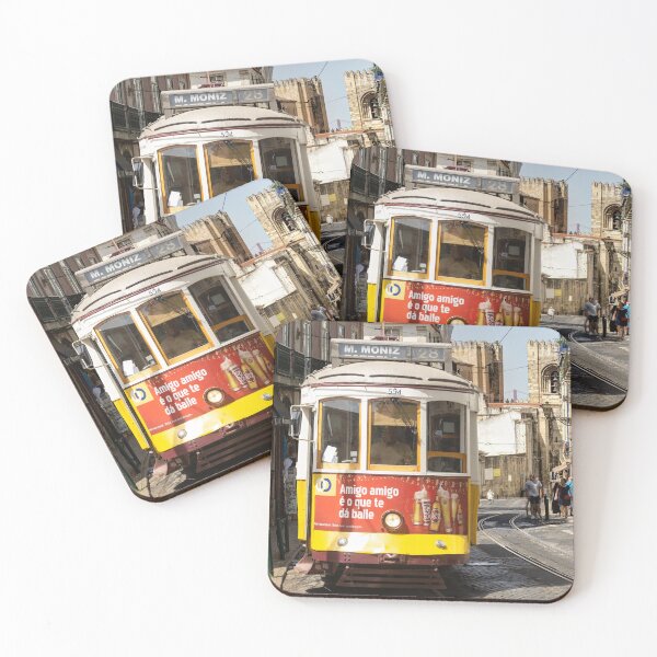 Item preview, Lisbon Tram in Alfama 01 Vertical designed and sold by Weston  Westmoreland.