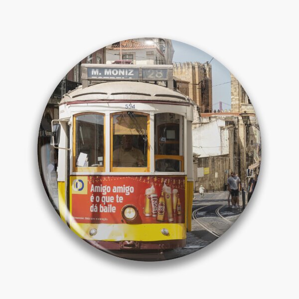 Item preview, Lisbon Tram in Alfama 01 Vertical designed and sold by Weston  Westmoreland.
