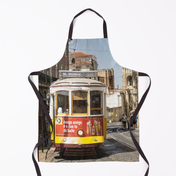 Item preview, Lisbon Tram in Alfama 01 Vertical designed and sold by Weston Westmoreland.