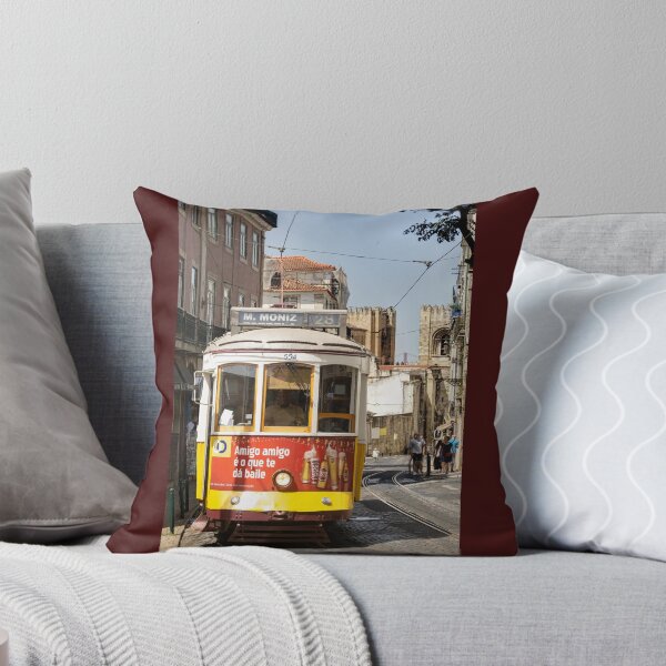 Item preview, Lisbon Tram in Alfama 01 Vertical designed and sold by Weston  Westmoreland.