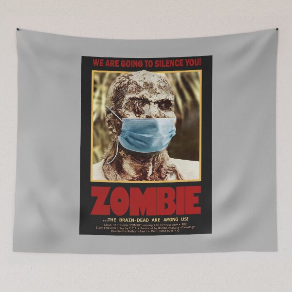 Item preview, Black lucio fulci movies Zombie by Fauci designed and sold by AlfredMoreno.