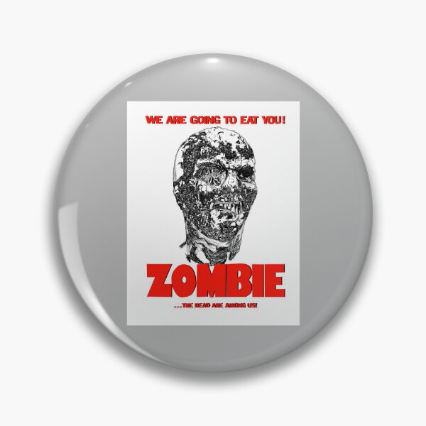 Item preview, Blue lucio fulci horror Zombie And His Pals Horror designed and sold by AlfredMoreno.