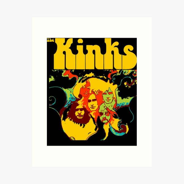 Aperçu de l'œuvre Les Kinks créée et vendue par eziasboumthave.