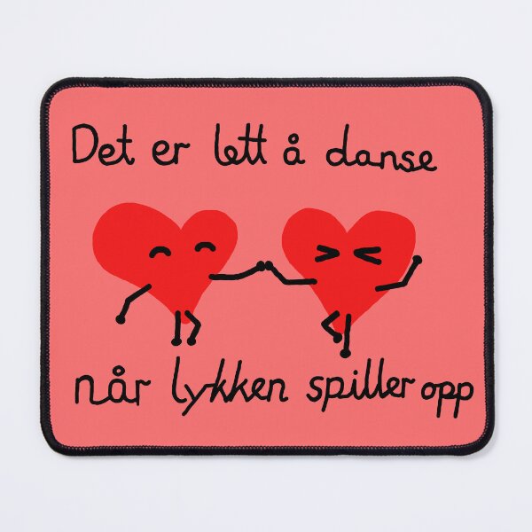 Item preview, Det er lett å danse når lykken spiller opp designed and sold by HKathPrint.
