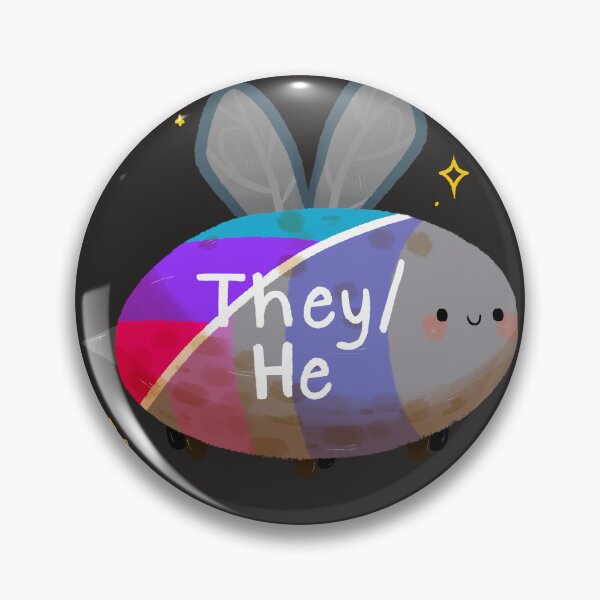 Item preview, Androgyny they/he Bee designed and sold by Smoltsuki.