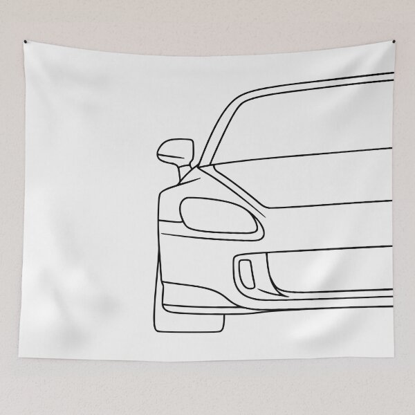 Item preview, Honda S2000 AP1 black lines designed and sold by EdimDesign.