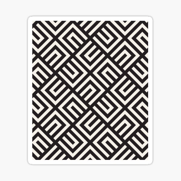 Gift Blossoms black Pattern floor Sticker