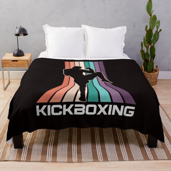 Item preview, Vintage Kickboxier Retro Kickboxer Fighter Martial Arts MMA designed and sold by TomGiantDesigns.