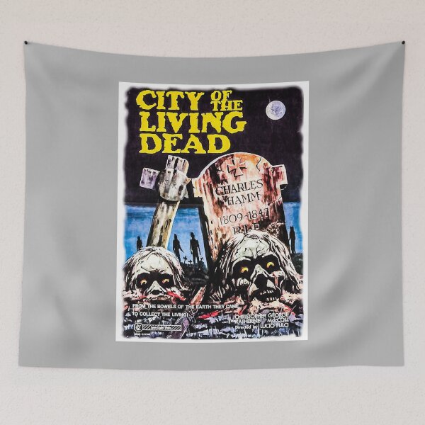 Item preview, Day Gift for lucio fulci zombie Skullcap Living dead designed and sold by AlfredMoreno.