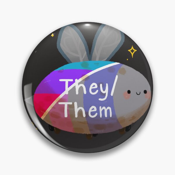 Item preview, Androgyny they/them Bee designed and sold by Smoltsuki.
