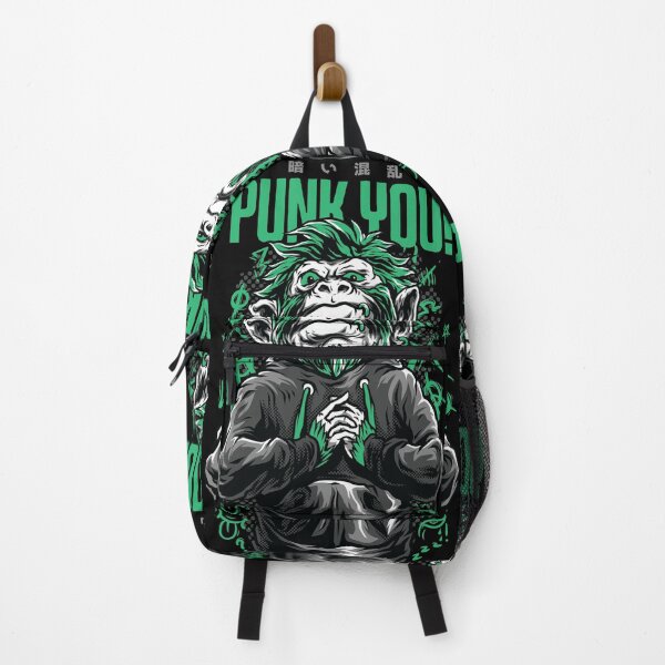 Item preview, Punk You - Music Rock Poster for Punk lover and Monkey Illustration designed and sold by The Patootoos.