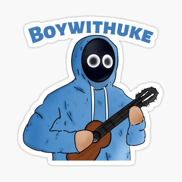 "Boywithuke " Sticker for Sale by chaibolkav Redbubble
