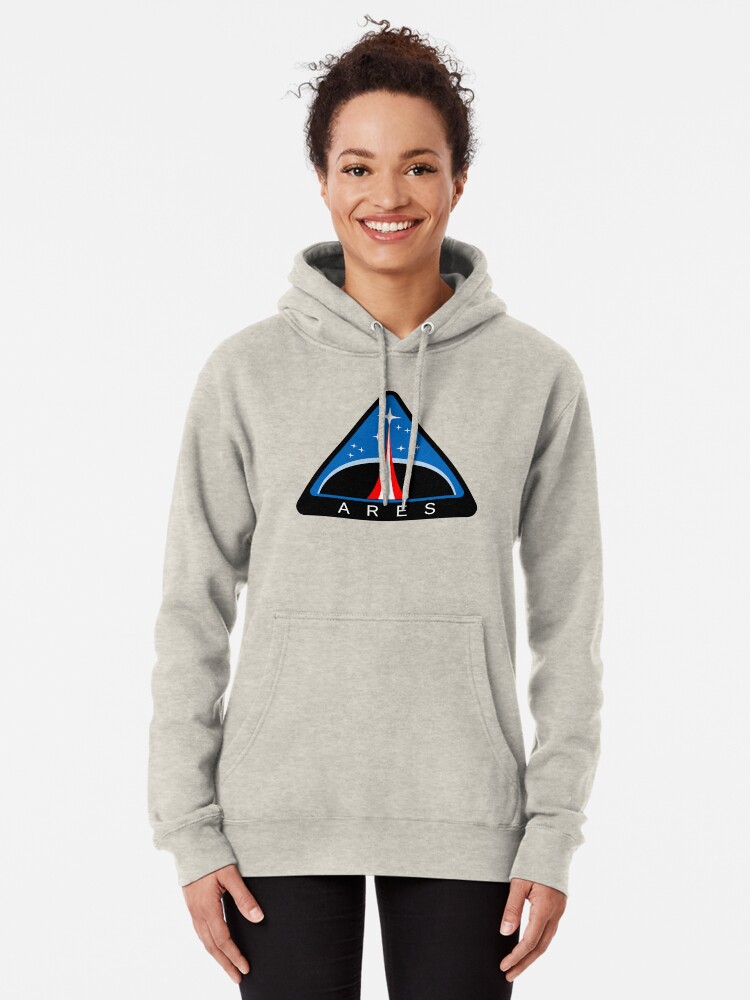 nasa sweatshirt with patches