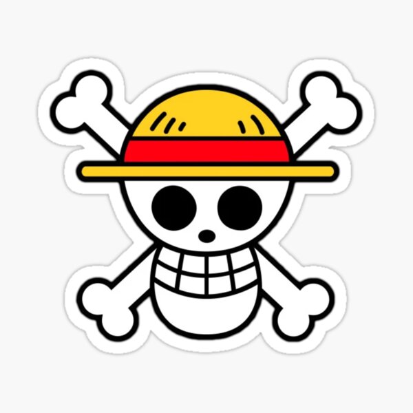 One Piece Straw Hats Logo Mug White Glossy