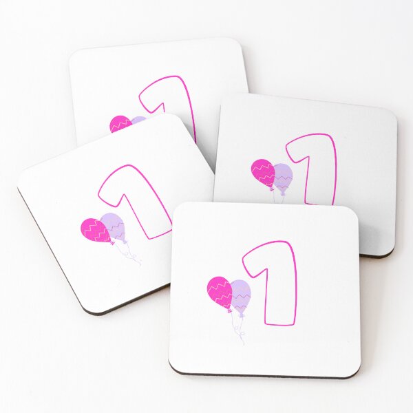 Item preview, 1st Birthday with Balloons designed and sold by UnicornTrinity.