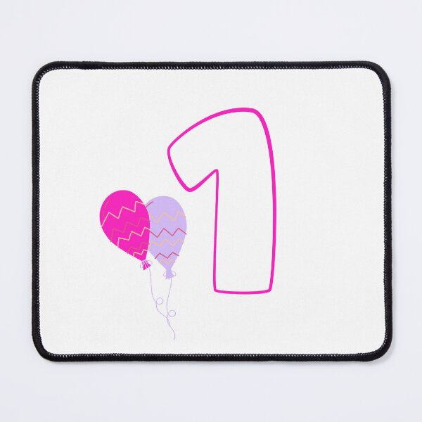 Item preview, 1st Birthday with Balloons designed and sold by UnicornTrinity.