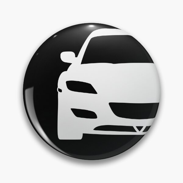 Item preview, Mazda RX-8 2002-2008 white silhouette designed and sold by EdimDesign.
